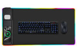 XXL RGB Glowing Waterproof Mouse Pad Gaming Desk Mat for Office Home Computer Gaming Writing Laptop Pad with Versatile Use and Stylish Design mouse pad charger 800*400cm