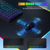 XXL RGB Glowing Waterproof Mouse Pad Gaming Desk Mat for Office Home Computer Gaming Writing Laptop Pad with Versatile Use and Stylish Design mouse pad charger 800*400cm